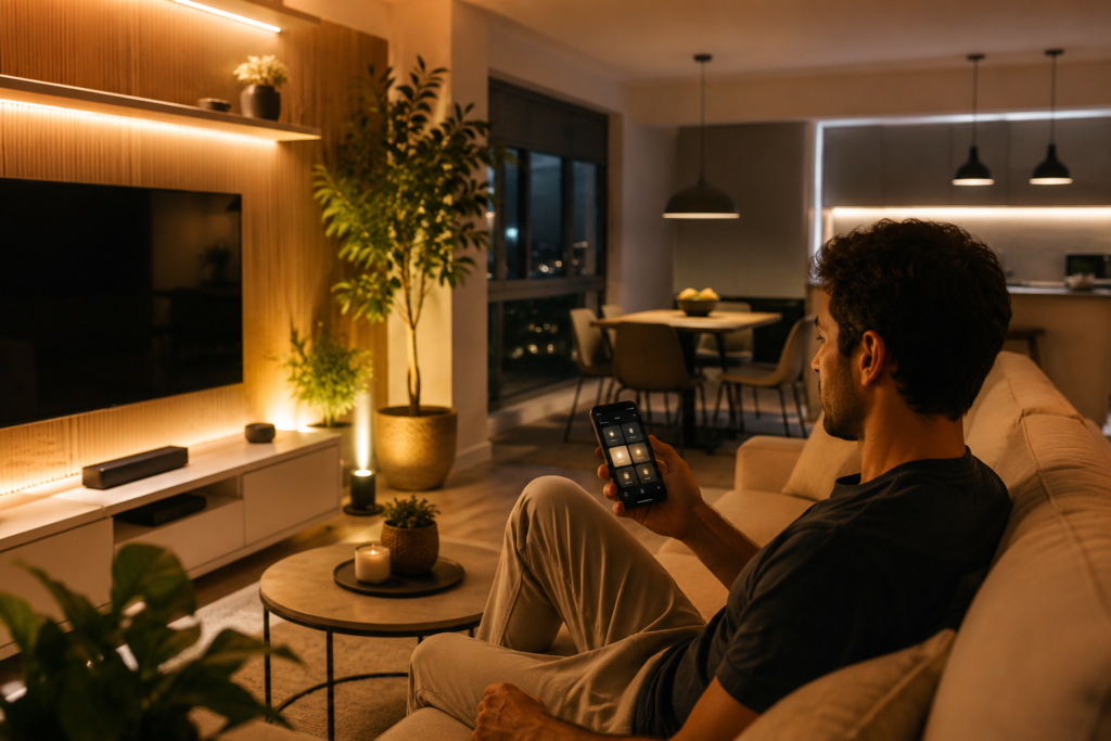 Apartameto inteligente barato