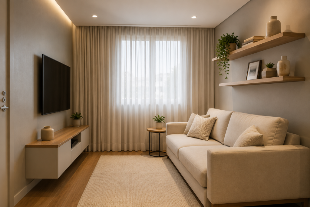 Como organizar apartamento pequeno