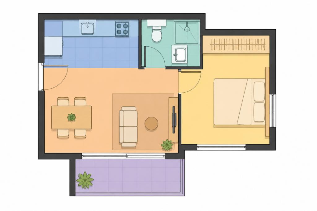Como organizar apartamento pequeno