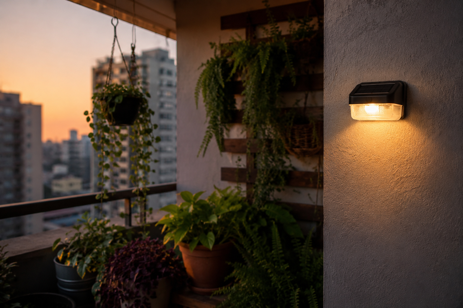 Iluminação sem fio para apartamento alugado