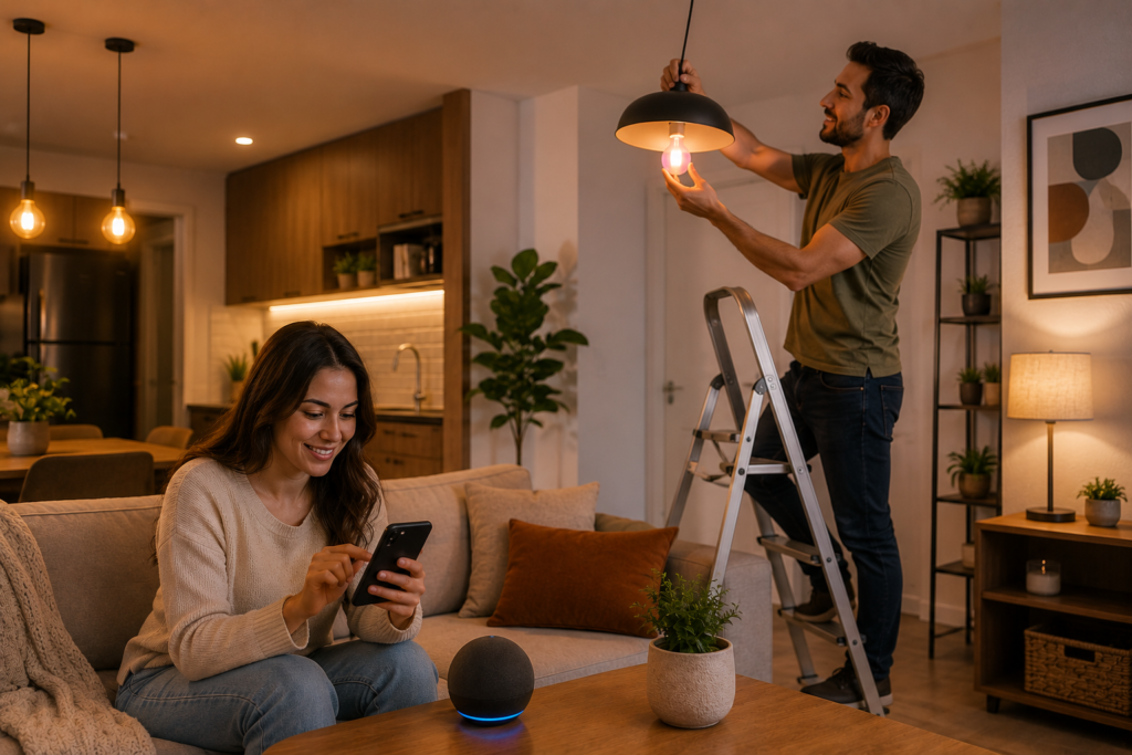 Apartamento inteligente barato