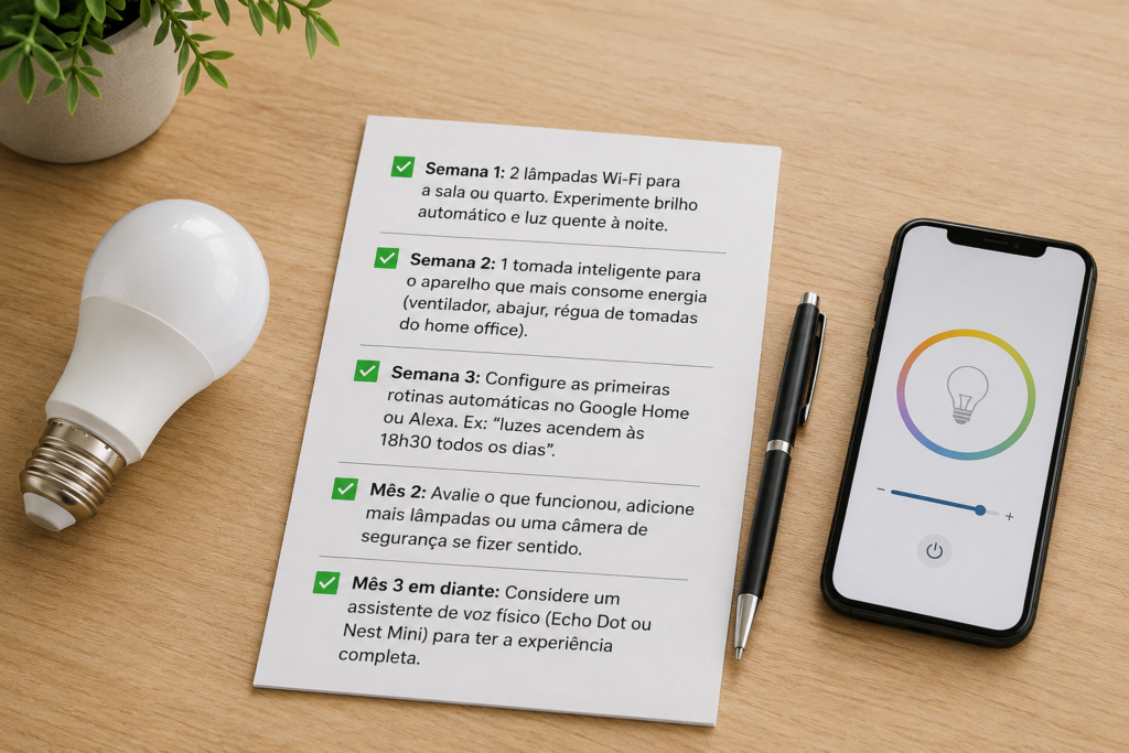 Apartamento inteligente barato