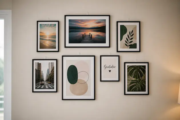 como pendurar quadros no apartamento alugado sem furar a parede
