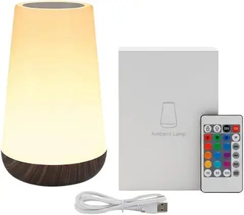 Luminária a bateria com controle remoto