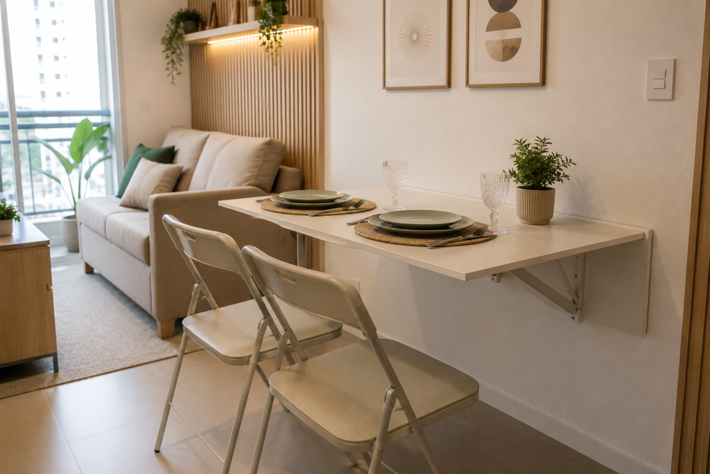 móveis multifuncionais apartamento pequeno