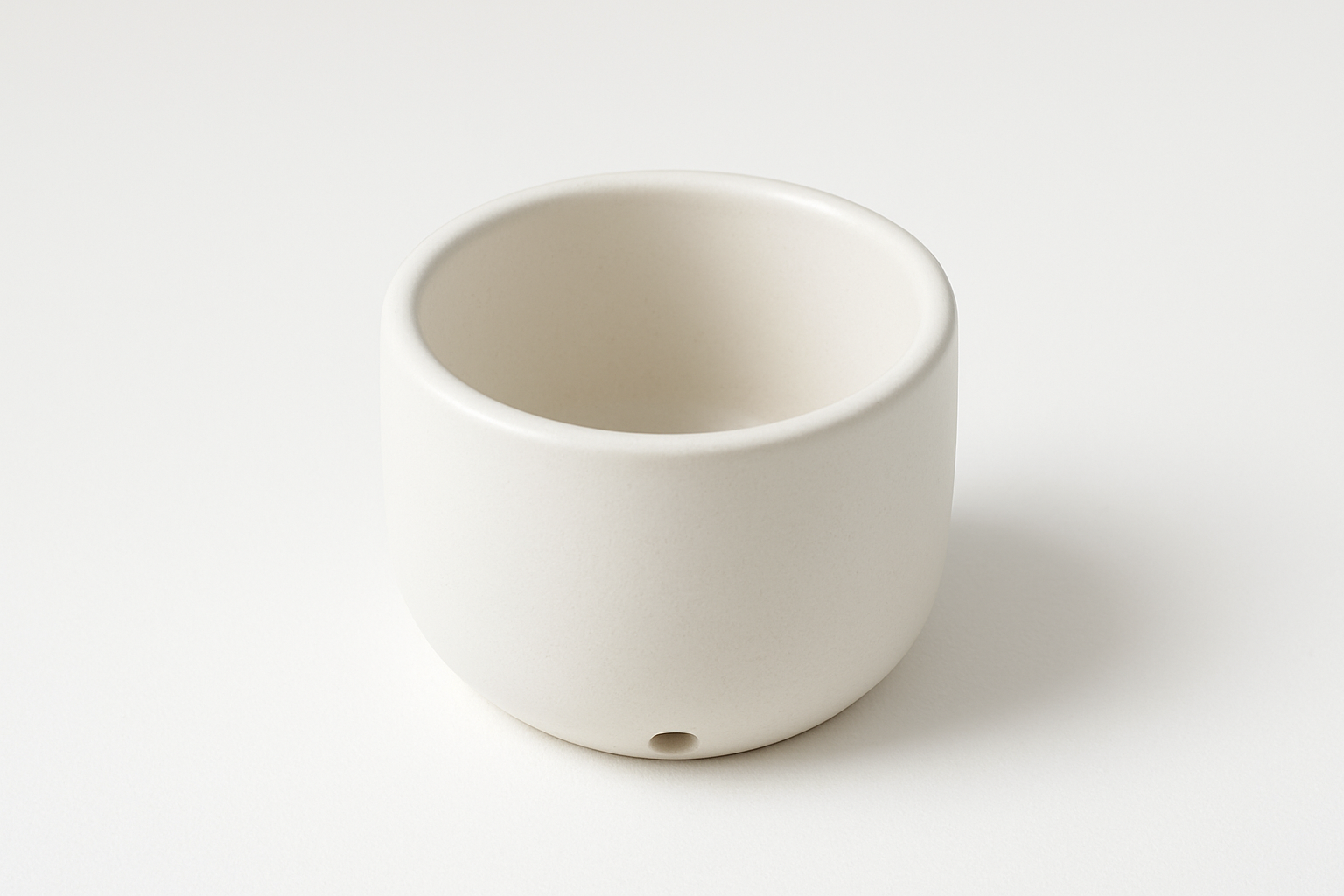 Vaso de ceramica com prato