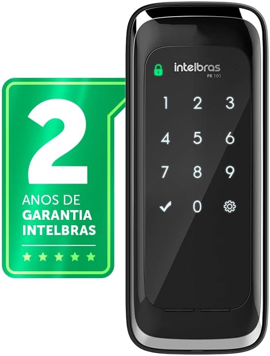 Fechadura Digital Intelbras FR 101 Touch Screen