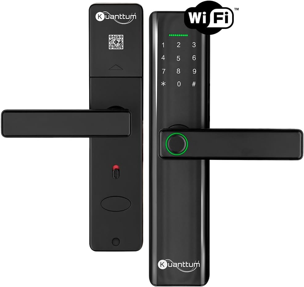 Fechadura Digital Kuanttum Delta Pro Wi-Fi