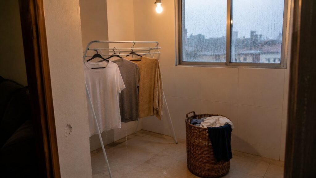 Secadora de roupas para apartamento sem varanda